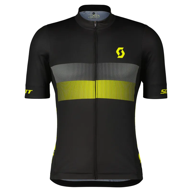 Finální Výprodej Scott RC Team 10 SS (Černá) - Pánský cyklistický dres Endorphin Republic