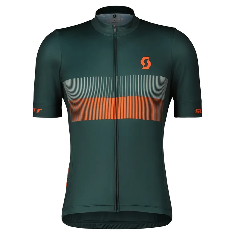 Zlevněný Scott RC Team 10 SS (Zelená) - Pánský cyklistický dres Endorphin Republic