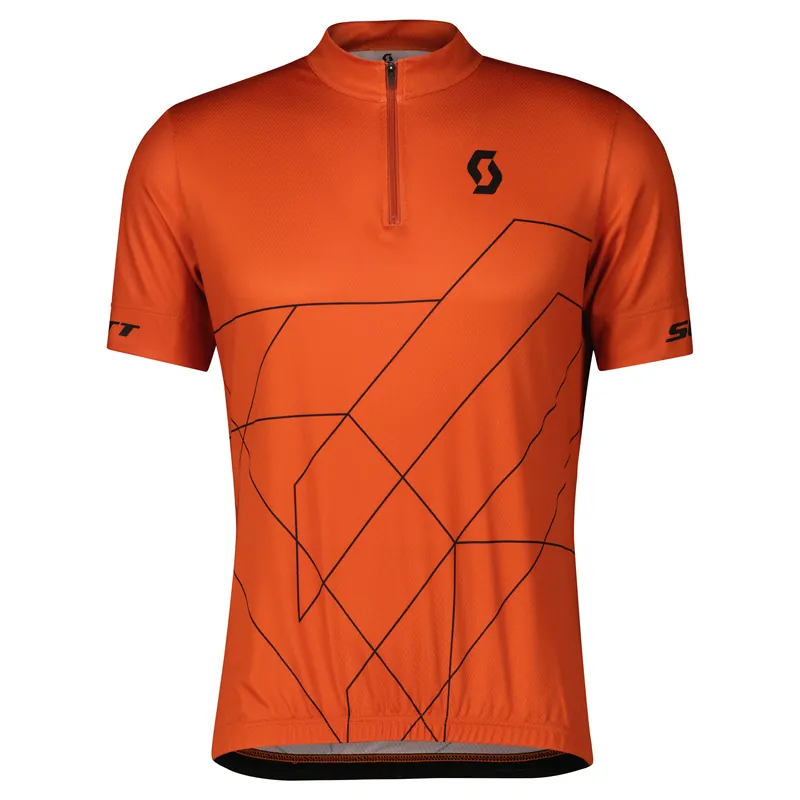 Bezpečná Platba Scott RC Team 20 SS (Oranžová) - Pánský cyklistický dres Endorphin Republic
