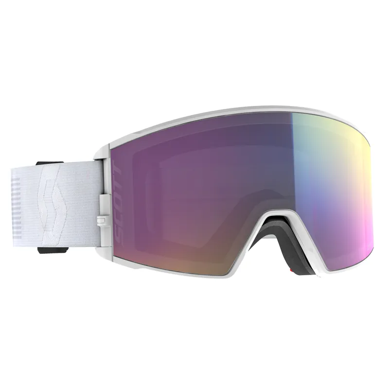 Must-Have Scott REACT (Bílá) - Lyžařské brýle Endorphin Republic