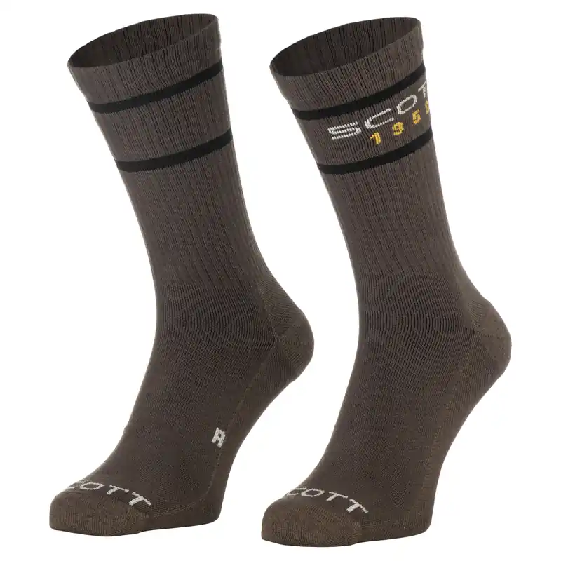 SCOTT Sock Retro Casual Crew - Běžecké ponožky Endorphin Republic Finální Výprodej