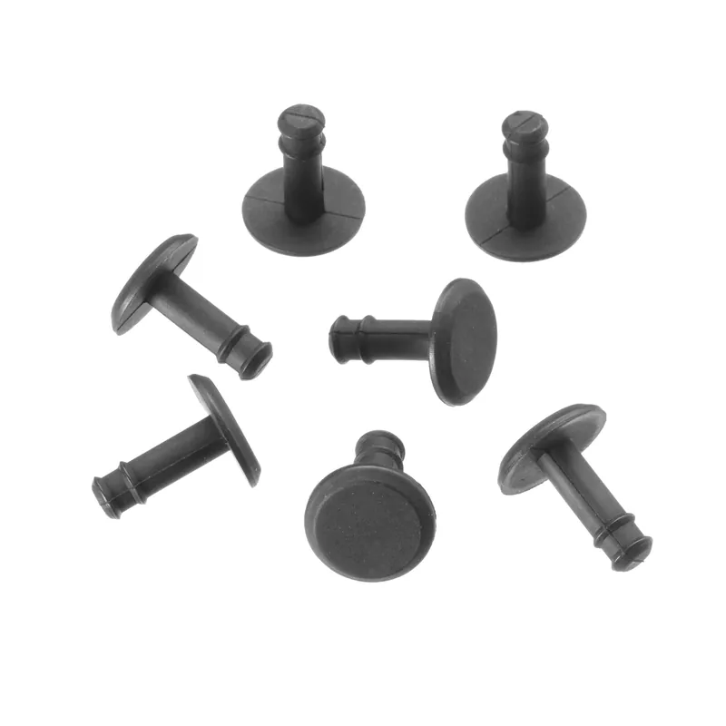 Omezená Nabídka Scott Rivet Plug (Černá) - Sada 8 záslepek Endorphin Republic