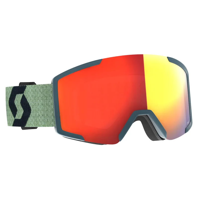 Značkový SCOTT Shield + extra lens Enhancer (Zelená) - Lyžařské brýle Endorphin Republic