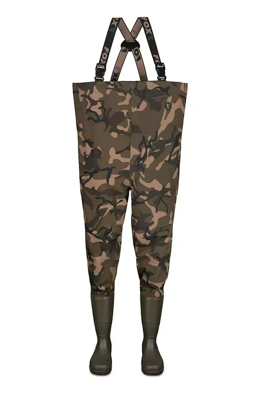 Expresní Doručení Fox Prsačky Khaki Lightweight Lined Waders Camo