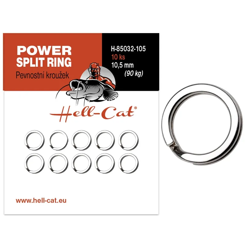 Hell-Cat Pevnostní kroužek Power Split Ring 10ks Zlevněný