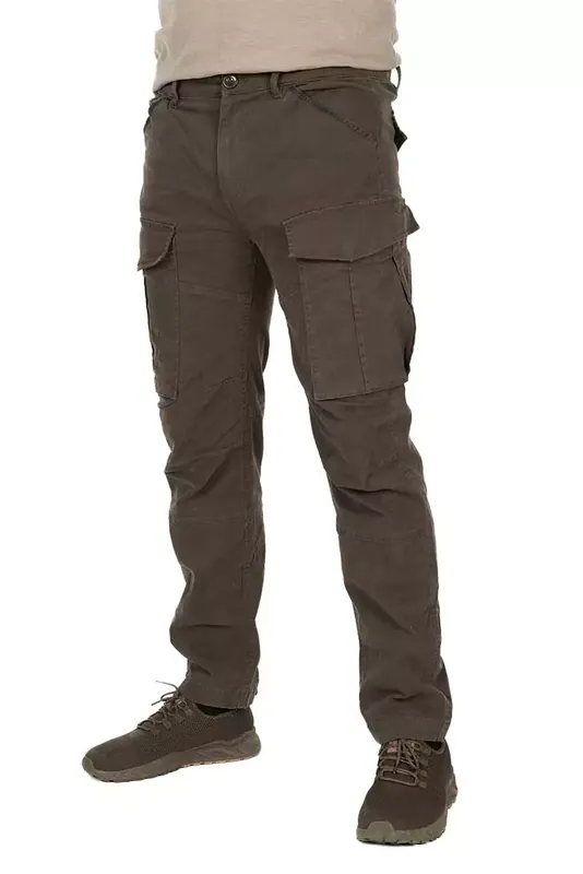 Fox Kalhoty Khaki HD Combat Trousers Výprodej