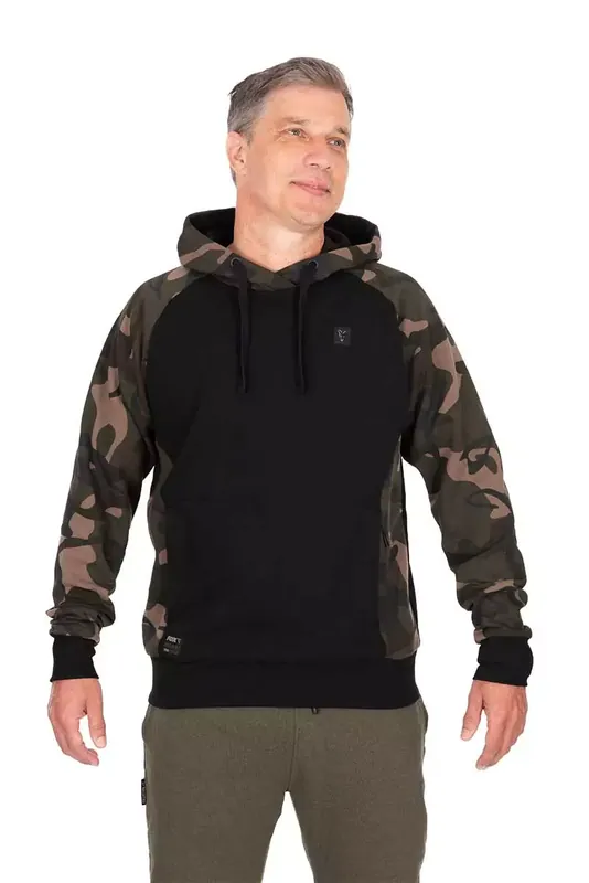 Fox Mikina Black/Camo Pullover Premium 310 Hoodie Top Prodej