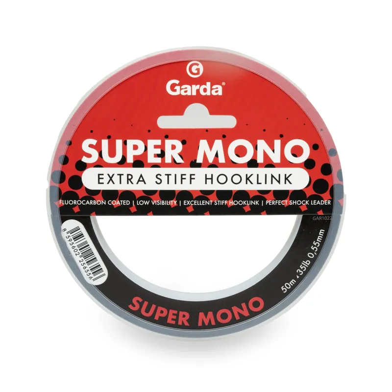 Super Cena Garda návazcové materiály - SUPER MONO extra ztužený 50m 35lb