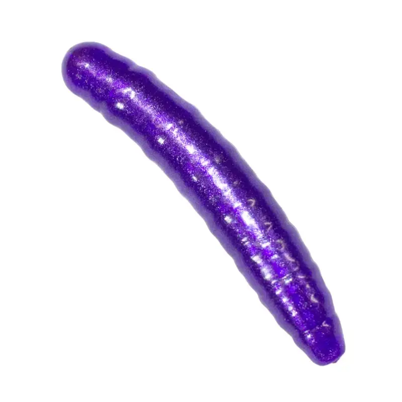 Revol Baits nástraha Larva 50mm příchuť krevetka, barva fialová perleť 10ks Víkendová Akce