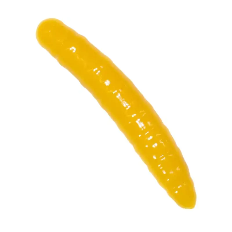 Revol Baits nástraha Larva 50mm příchuť krevetka, barva žlutá 10ks Pouze Dnes