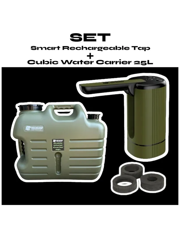 Set Automatická Pumpa Smart Rechargeable Tap + Kanystr Cubic Water Carrier 25 l Nová Kolekce