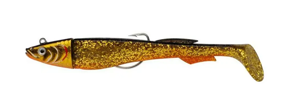 Expresní Doručení BERKLEY Gumová Nástraha PowerBait Power Sardine 15cm 40g Gold Motoroil VÝPRODEJ