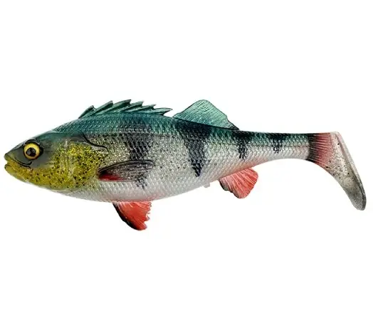 Savage Gear Gumová Nástraha 4D Perch Shad Bulk Green Silver 20cm 94g VÝPRODEJ Must-Have