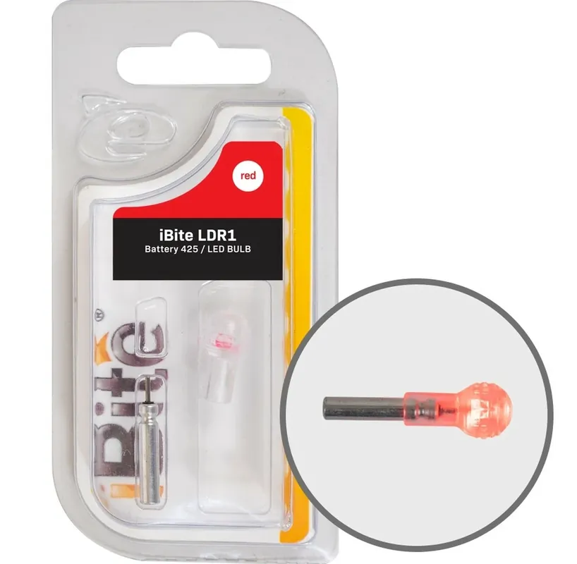 Dokud Zásoby Vydrží IBITE 425 BATÉRIE + Bulb led balení Červená