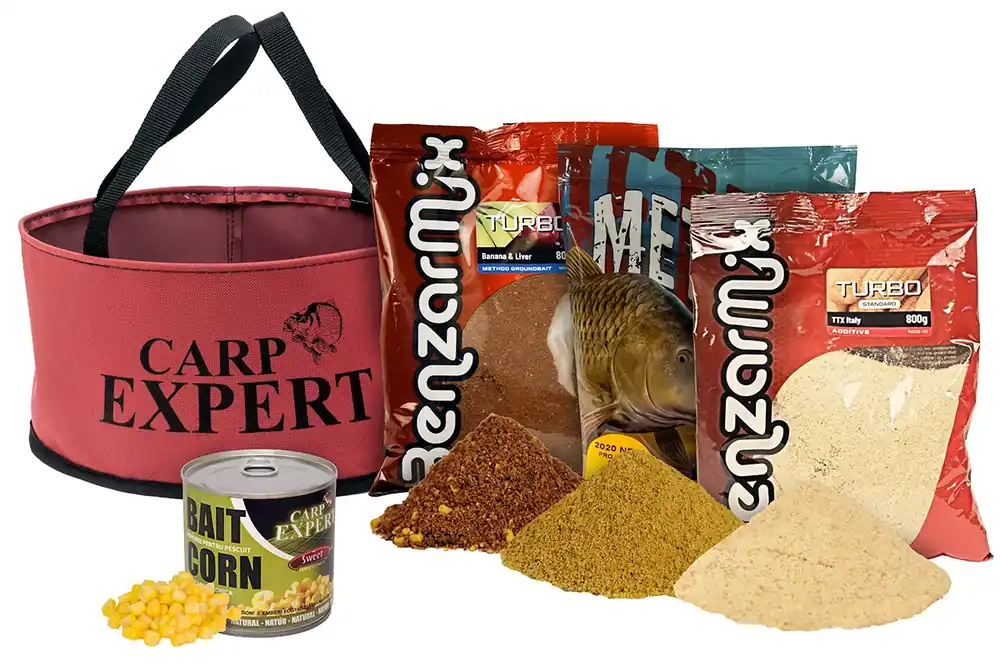 Sezónní Sleva BENZAR MIX Sada s míchačkou Wildwater recept carp