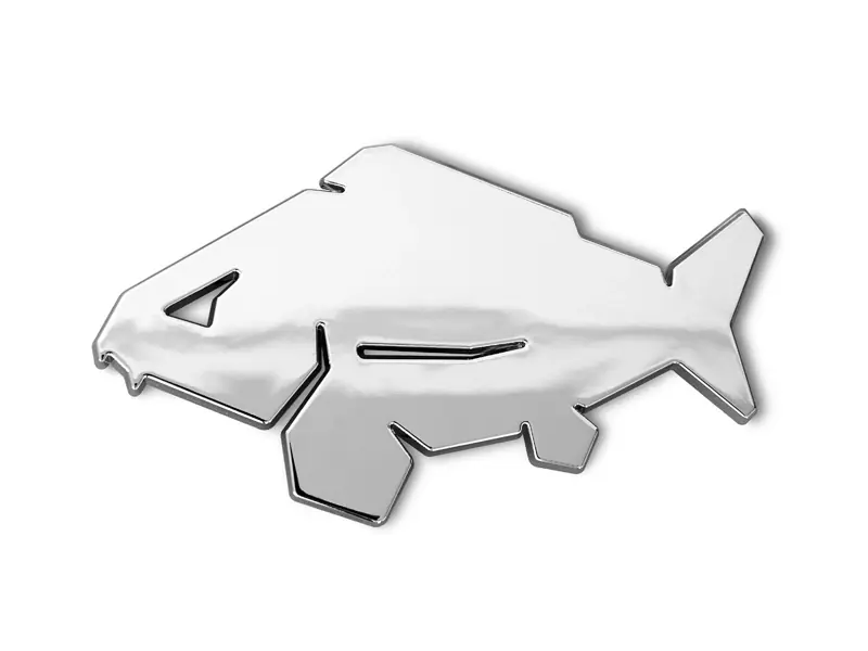 Nová Kolekce 3D nálepka Delphin CARP chrom