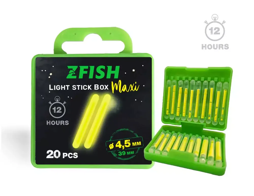 ZFISH Chemické Světlo Box 20ks Akční Nabídka