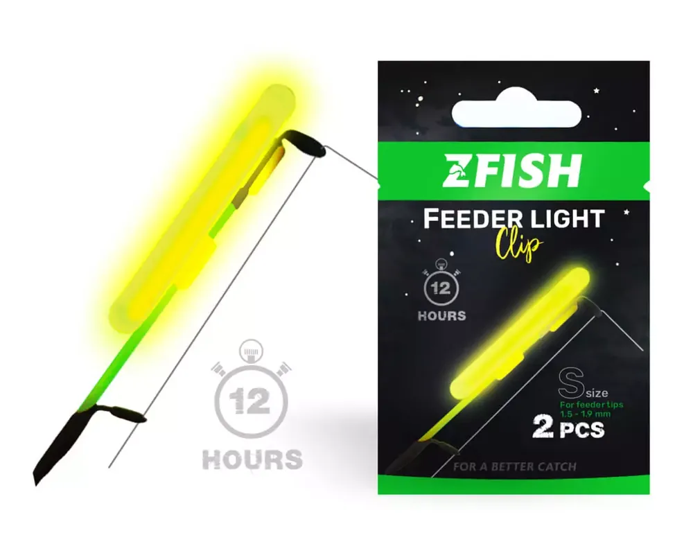 Rychlé Dodání ZFISH Chemické světlo FEEDER CLIP 2ks