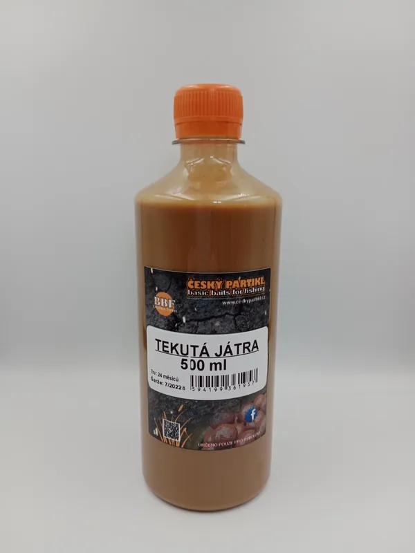 Originální ČESKÝ PARTIKL Tekutá játra 0,5 l