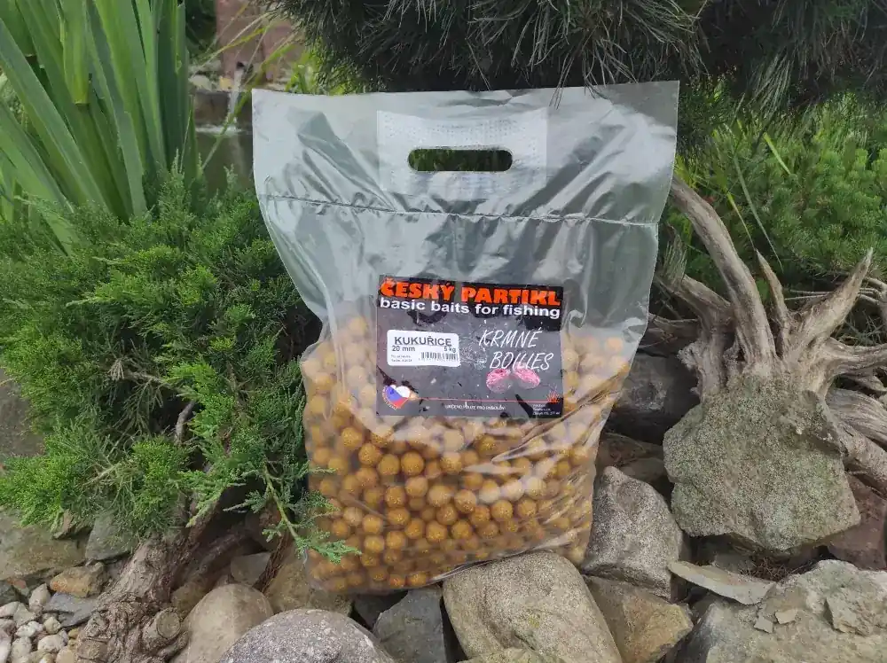 ČESKÝ PARTIKL Krmné boilies 5 kg - KUKUŘICE Aktuální