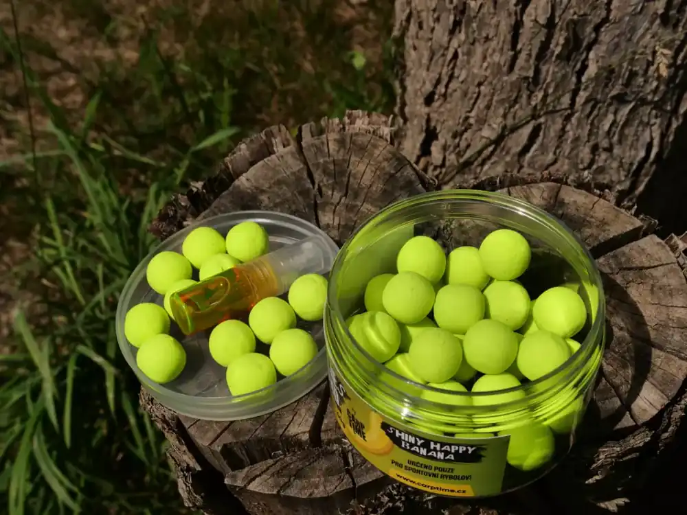 Carp Time GBU ZEPPELIN POP UPS SHINY HAPPY BANANA 14mm Speciální Cena