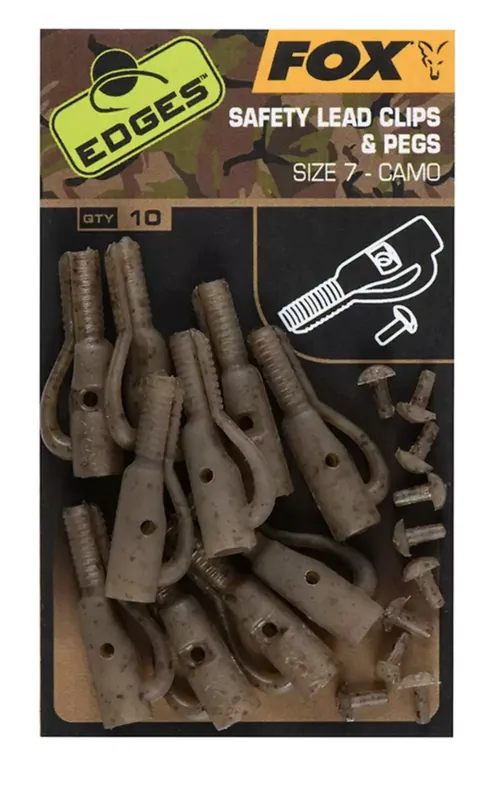 Fox Závěska na olovo s kolíčky Edges Camo vel.7 Sleva