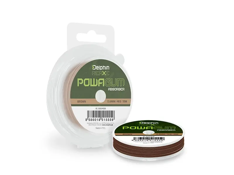 Oblíbený Delphin REAXE PowaGUM Absorber Hnědá