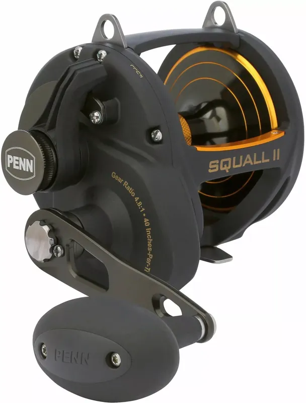Multiplikátor bez řadiče Penn Squal II Lever Drag 60 RH Jen Po Omezenou Doba