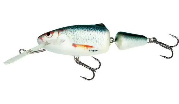 Finální Výprodej Salmo Wobler Frisky Deep Runner Real Dace 7 cm 7 g