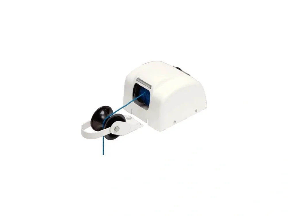 Přímo Od Výrobce Elektrický kotevní vrátek 45 white - vhodný do slané vody 12V + ovladač