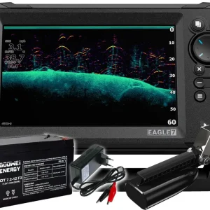 Výhodná Nabídka LOWRANCE EAGLE 7 SE SONDOU 50/200 HDI + baterie a nabíječka ZDARMA