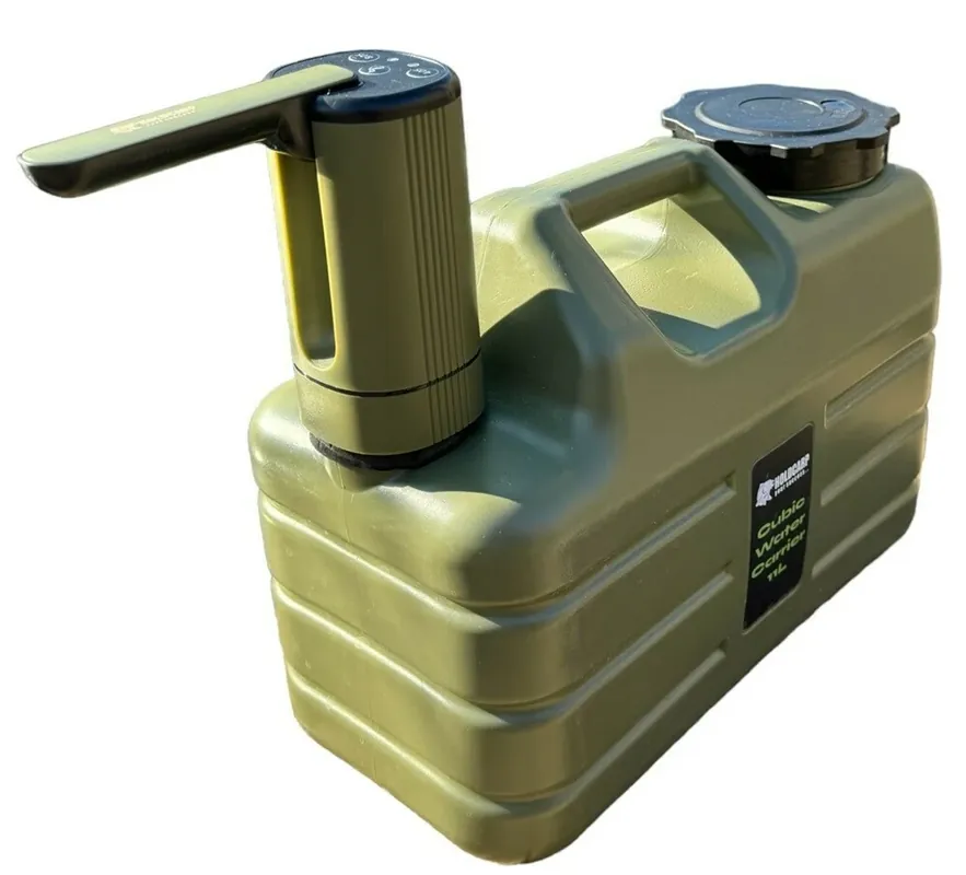 Cenový Hit HOLDCARP Set Automatická Pumpa Smart Rechargeable Tap + Kanystr Cubic Water Carrier 11 l
