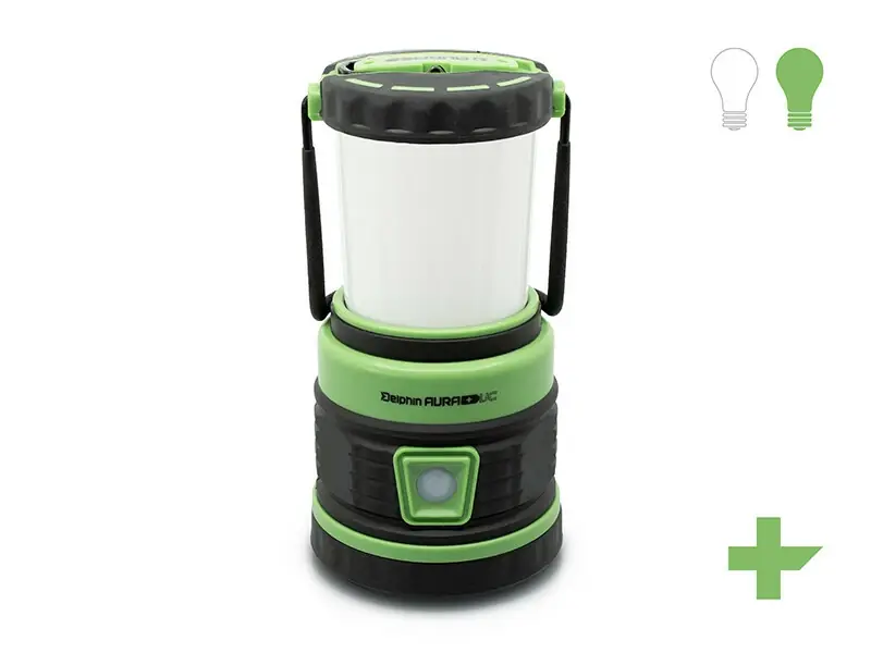 Oblíbený Kempová lampa Delphin AURA+ UC
