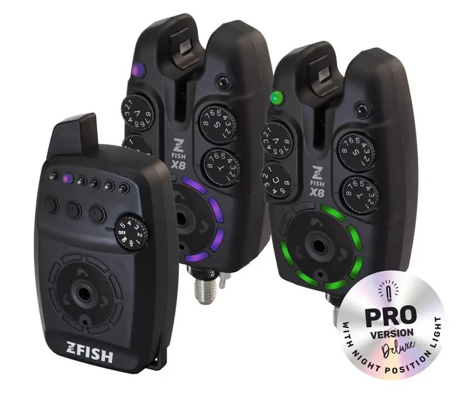 ZFISH Sada Hlásičů Bite Alarm Set Zx8 PRO 2+1 Omezená Nabídka
