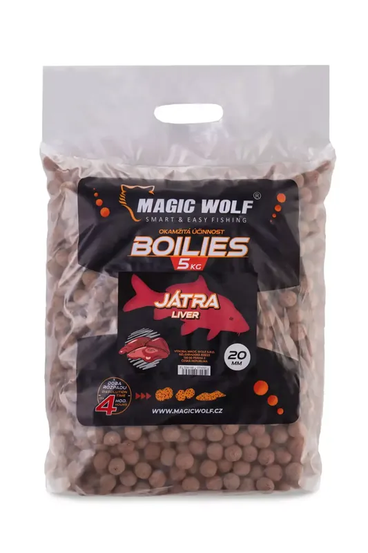 MAGIC WOLF BOILIES JÁTRA 5KG Oblíbený