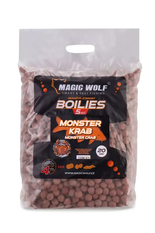 Dokud Zásoby Vydrží MAGIC WOLF BOILIES MONSTER KRAB 5KG