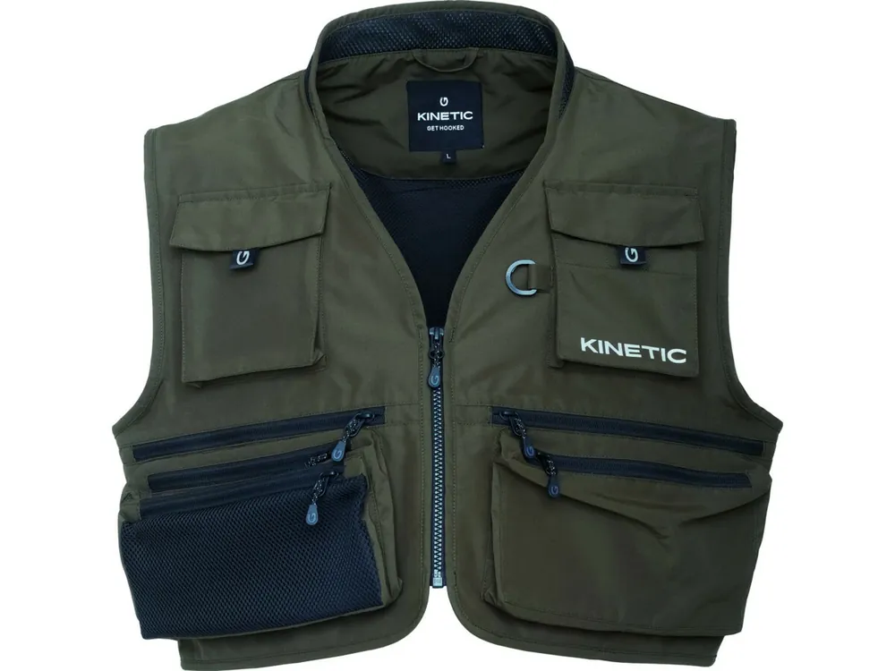 Akce KINETIC Rybářská vesta STRIDER Olive