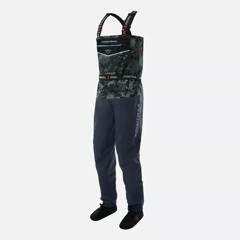 FINNTRAIL Brodící kalhoty WADERS ENDURO CAMOGREY Sezónní Sleva