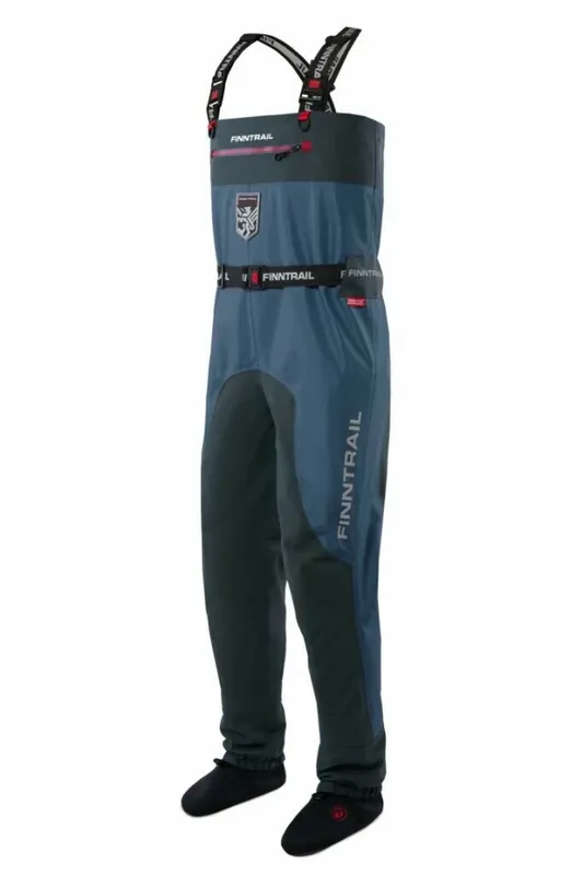 FINNTRAIL Brodící kalhoty WADERS AQUAMASTER BLUE Akční Cena