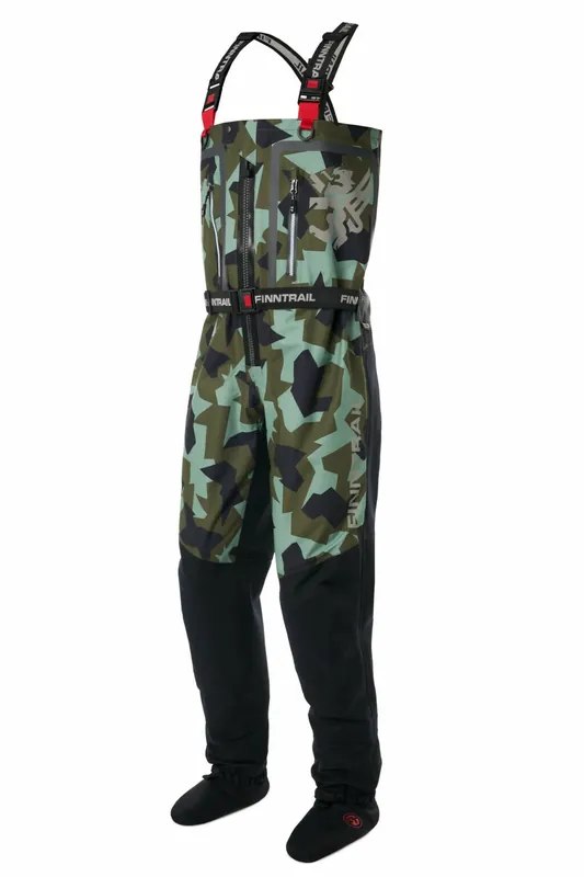 Bezpečná Platba FINNTRAIL Brodící kalhoty WADERS SPEEDMASTER-Z CAMOARMY