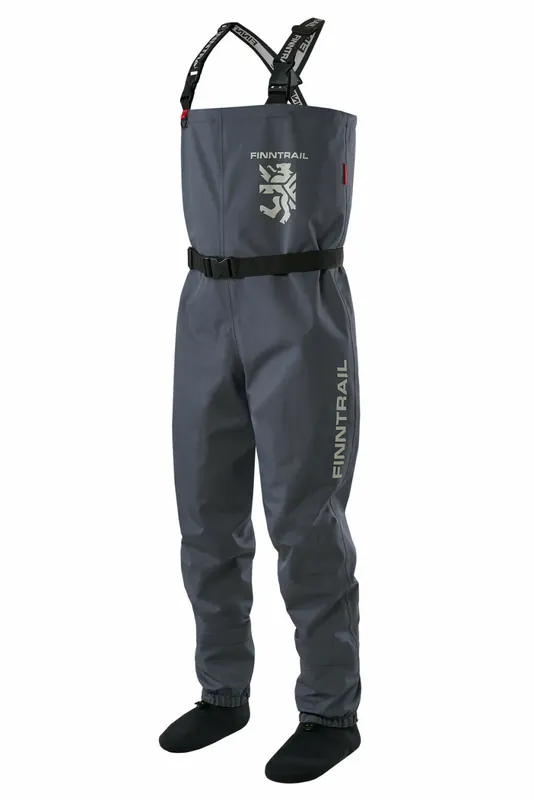 FINNTRAIL Brodící kalhoty WADERS TIMBER DARKGREY Časově Omezené
