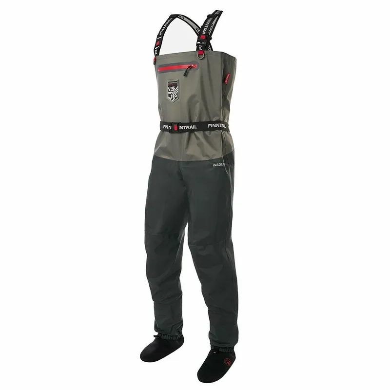FINNTRAIL Brodící kalhoty WADERS WADEMAN GREY Speciální Cena