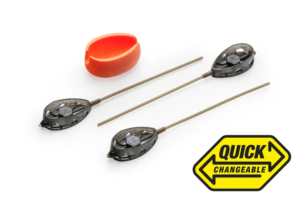 Horká Nabídka MIVARDI Method Feeder set QMR Flat L long (30g + 40g + 50g + mould)