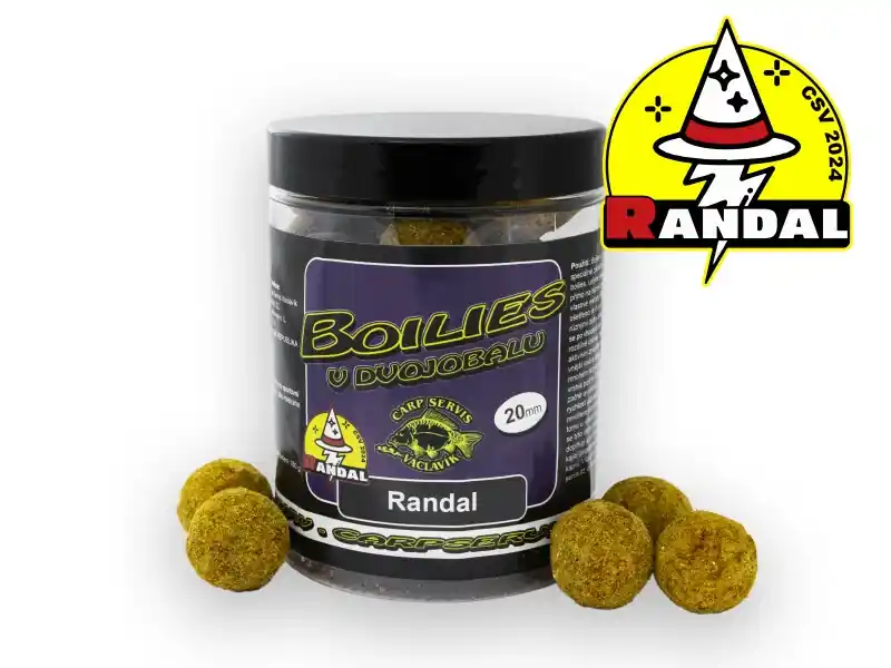 Akční Cena CSV Boilies v dvojobalu - 180 g/20 mm/Randal