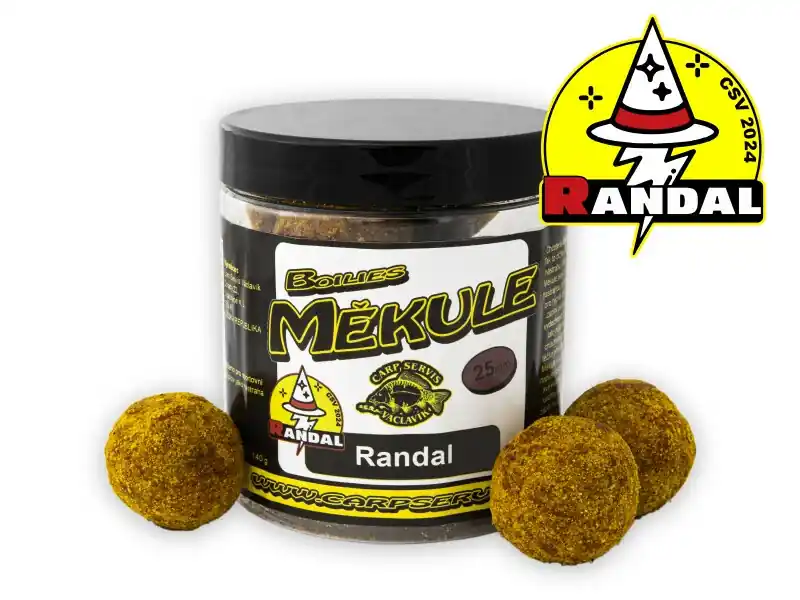 Levný CSV Boilies Měkule - 140 g/25 mm/Randal