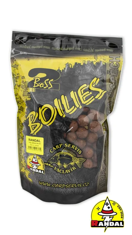 Výprodej CSV Boilies Boss2 - 1 kg/20 mm/Randal