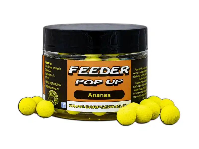 Bezpečná Platba CSV Feeder Pop Up - 30 g/9 mm/Ananas