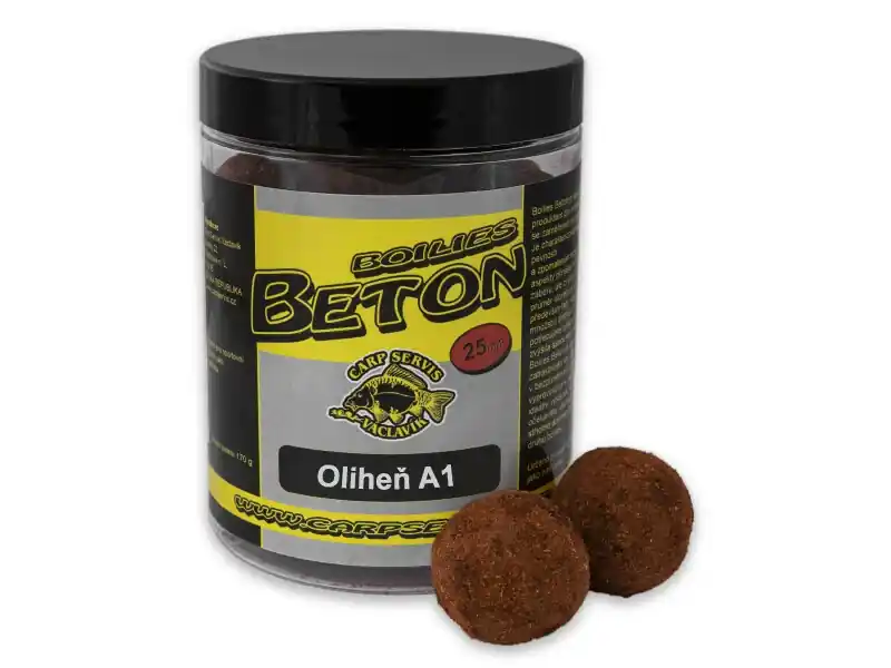 CSV Boilies Boss2 BETON Oliheň A1 - 170 g/25 mm Ověřený