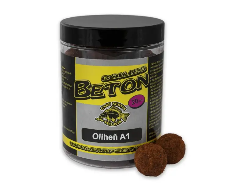Omezená Nabídka CSV Boilies Boss2 BETON Oliheň A1 - 170 g/20 mm