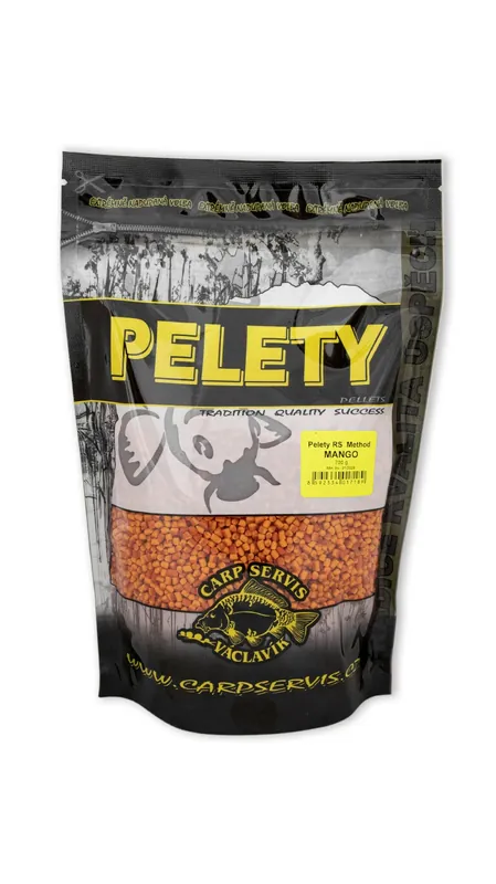 CSV Pelety RS Method - 700 g/Mango/oranžová Vysoce Kvalitní
